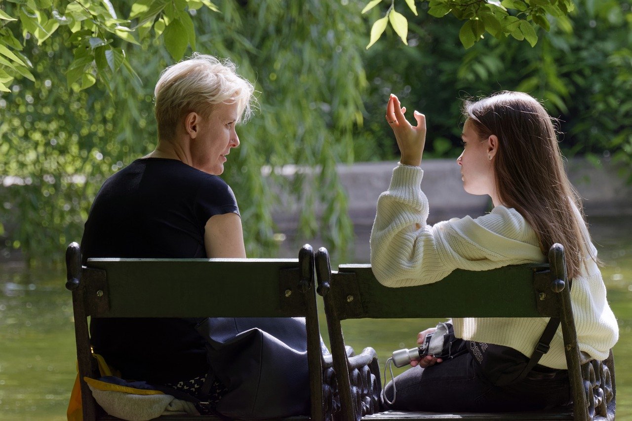 Difficult Conversation Between Parents And Children