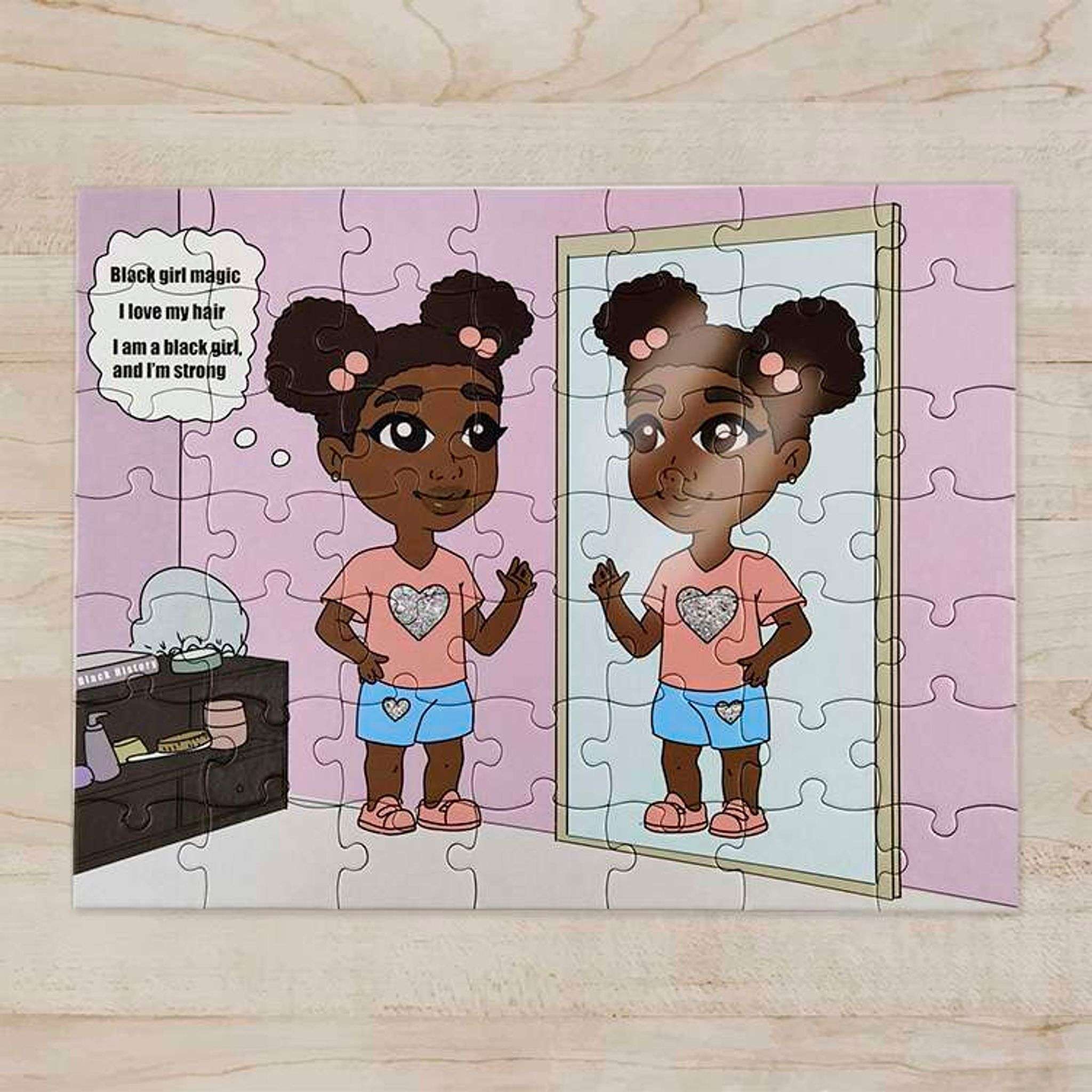 Self Love Girl Conversation Puzzle