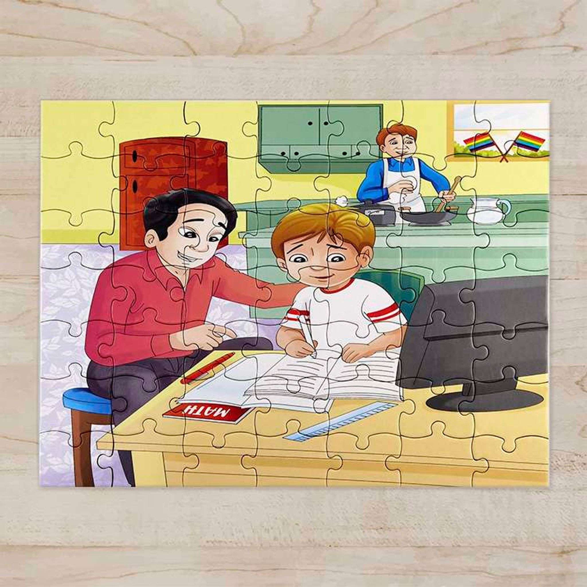 Two Daddies Conversation Puzzle 